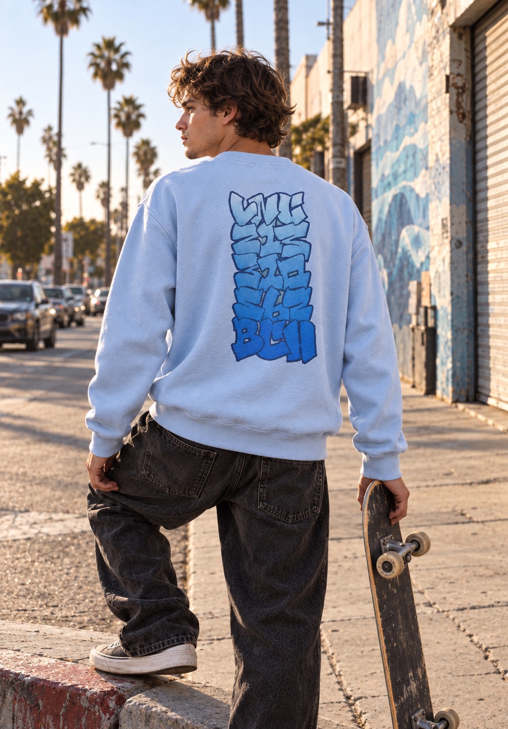Area Code Crewneck