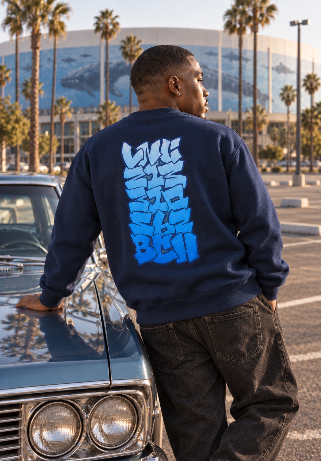 Area Code Crewneck